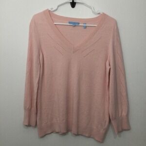 Draper James sweater womens size M light pink
